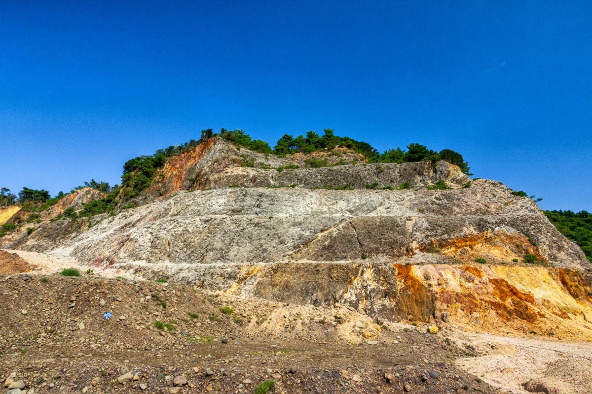 地質の活用・珪石鉱山